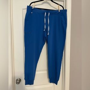 FIGS Zamora joggers scrubs, Royal Blue, size XXL